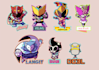 make a chibi version of your favourite characters