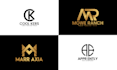 design modern monogram logo