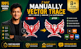 recreate logo in vector, vector file, and vectorize image