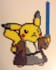 make a picture from hammer beads however big