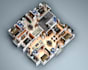 create 3d floor plan and render project on demand