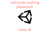 script any system in unity