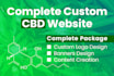 build a responsive and professional cbd, hemp ecommerce website
