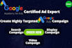 create google ads ppc display video campaign