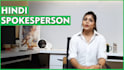 make a professional live action hindi spokesperson video