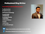 do a professional blog writing