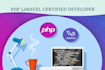 develop custom laravel PHP web site