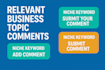 publish special 200 niche relevant blog comment