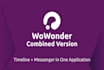 compile wowonder combined chat and timeline android application