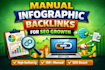 publish creative design and infographic backlinks submission
