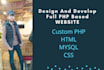 develop a full PHP website