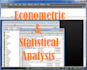 statistical and econometric analysis