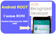 root your android, install custom firmware,rom, twrp