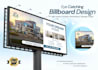 design eye catching billboard, signage and yard