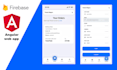 develop custom web application using angular and firebase