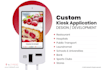 develop self service kiosk application