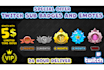 design twitch sub badges, twitch emotes, twitch badges