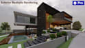 create 3d exterior renderings for houses and buildings