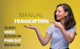 transcribe your audio and video in just 24 hours