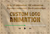create logo animation, gif, 3d and signature animations