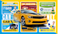 design car and truck magnet sign