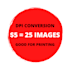 change, convert dpi of images