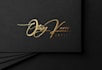 design luxury handwritten signature logo