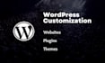 customize wordpress websites, plugins, and themes