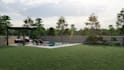3d landscape,patio,pool,pergola,gazebo, backyard, awnings, courtyard, outdoor