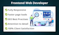 be your front end developer