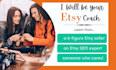 be your etsy coach and etsy SEO expert