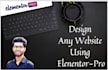 create  wordpress website design, elementor website