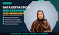 do manual web scraping, data extraction, and lead generation