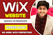 do professional wix website design or redesign wix website