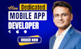 be your dedicated mobile app developer for ios and android