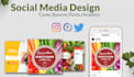 design social media post and cover design