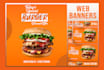do web banner design, banner ads, header, slider