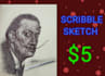 create a scribble art from your photo