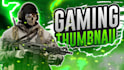 design custom youtube gaming thumbnails