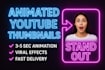 design animated thumbnails for your videos