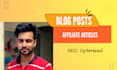 write SEO optimized affiliate articles and blog posts
