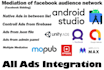 integrate admob ads unity ads in android studio apps