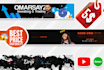 design your custom youtube banner