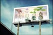 bill board and poster design making