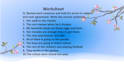 make english grammar quiz, test and worksheets