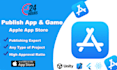 publish app or game to apple appstore