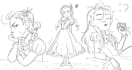 draw sketches with your character