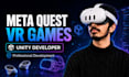 develop VR game for meta quest in unity
