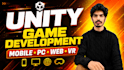 develop unity game for mobile, PC, web, and VR