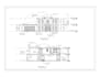 draw architectural elevation and section in auto cad